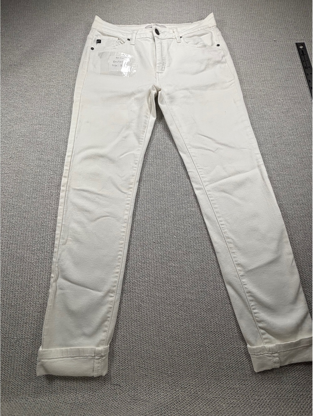 KanCan White Skinny Jeans Size 11 / 29 Waist